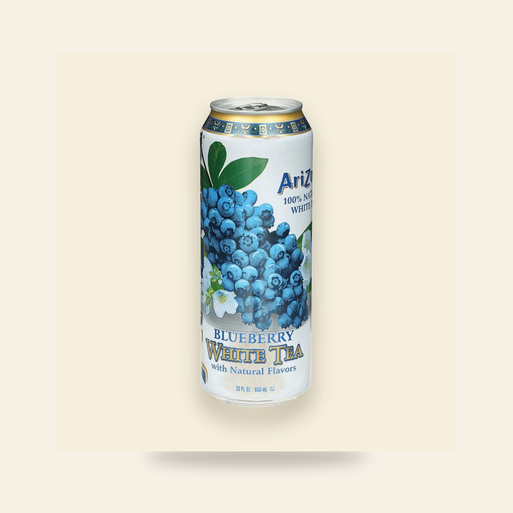 AriZona תה אוכמניות לבן 680 מ״ל