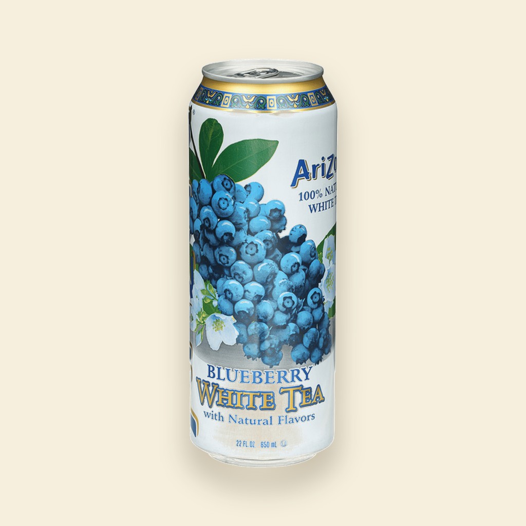 AriZona תה אוכמניות לבן 680 מ״ל