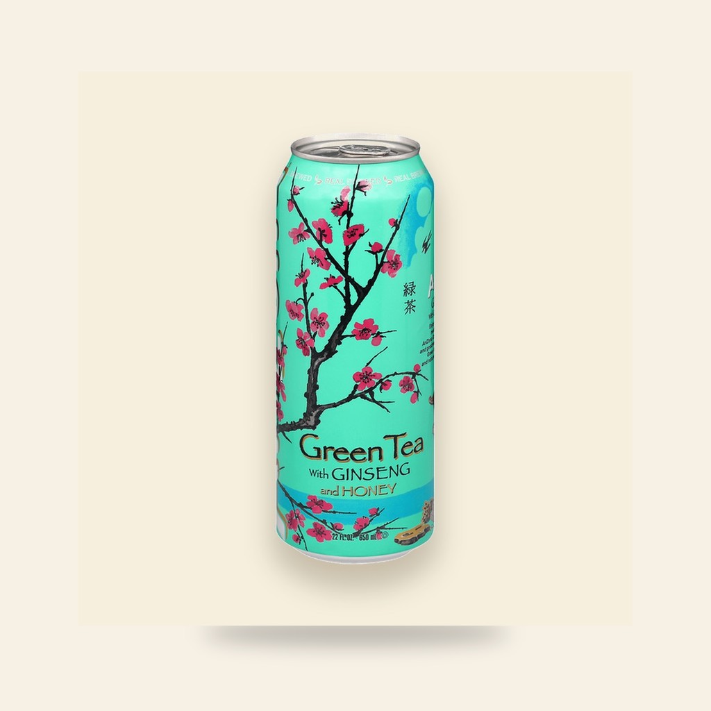 AriZona תה ירוק ג׳ינסנג ודבש 680 מ״ל