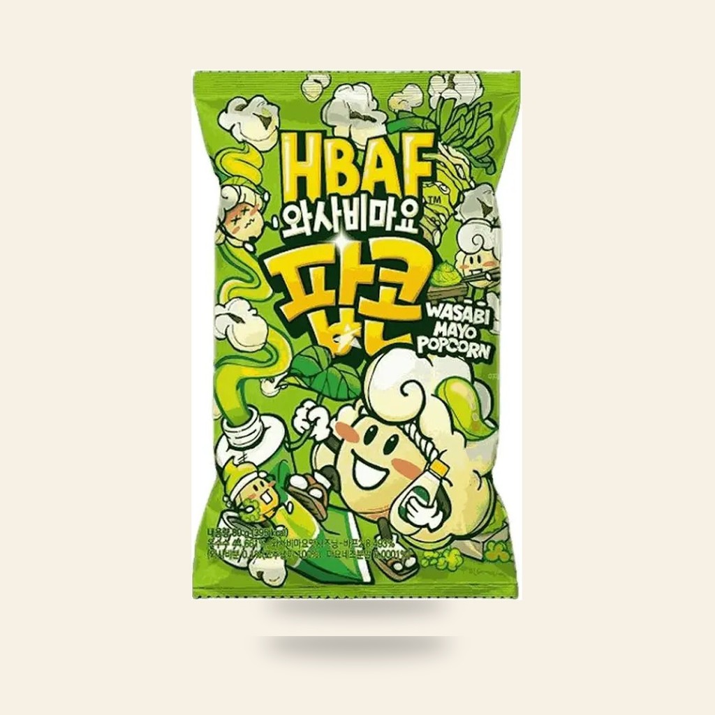 פופקורן HBAF וסאבי ומיונז 80 גרם