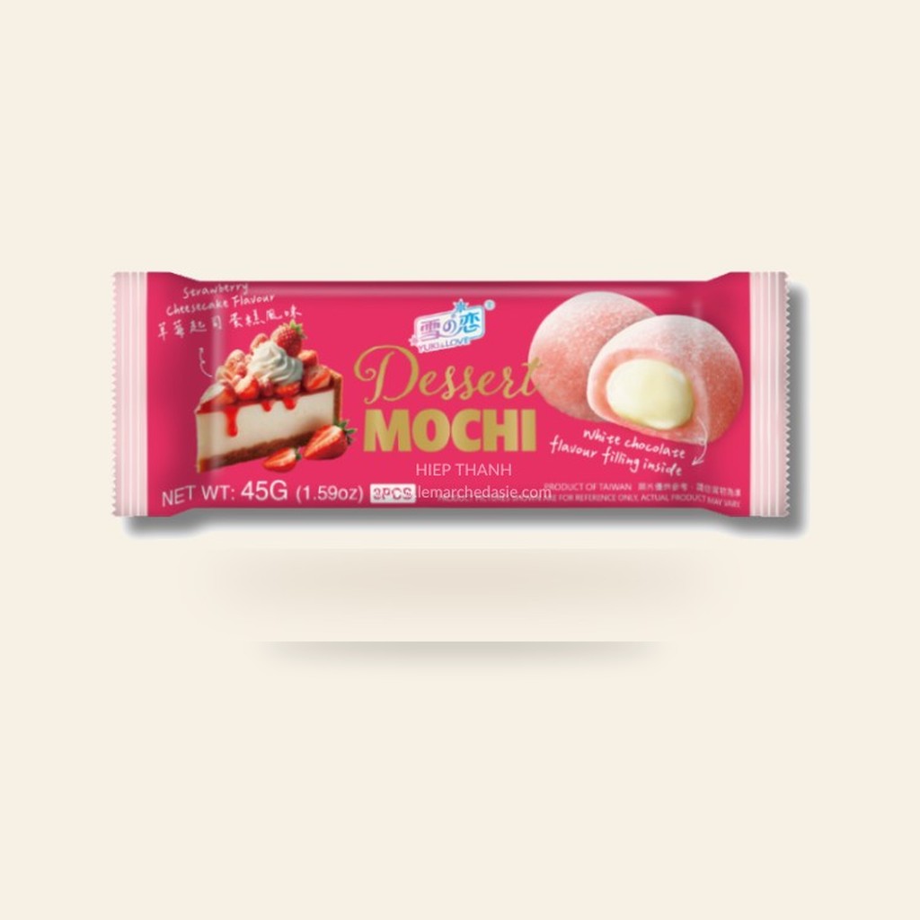 מוצ׳י בטעם תות שדה
