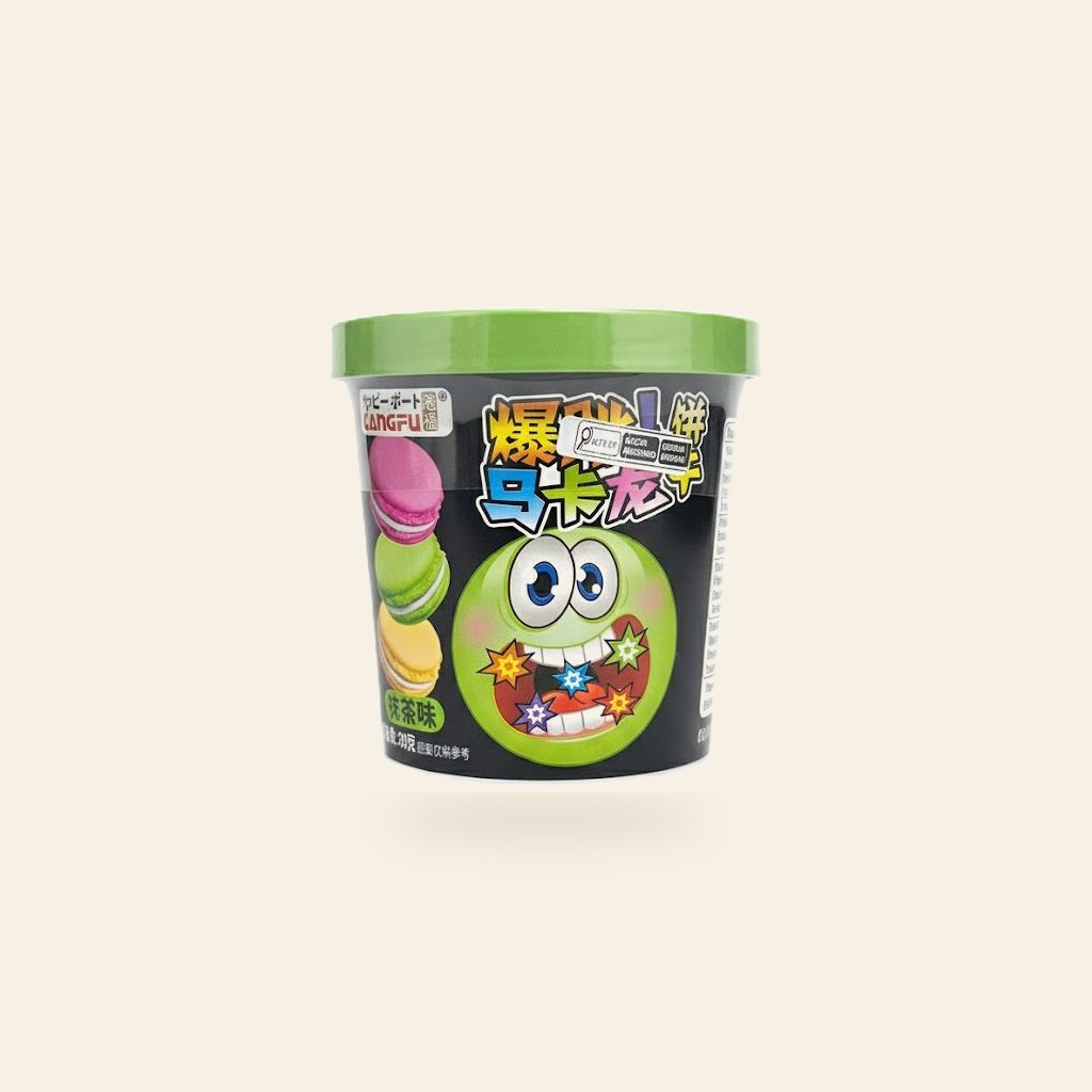 עוג מקרון מאצ׳ה