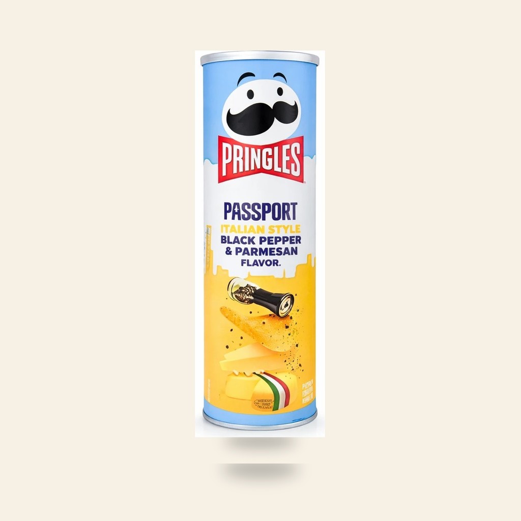 Pringles פלפל שחור ופרמזן