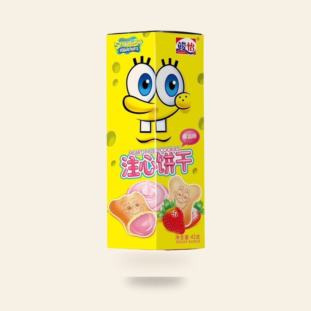 עוגיות בובספוג תות